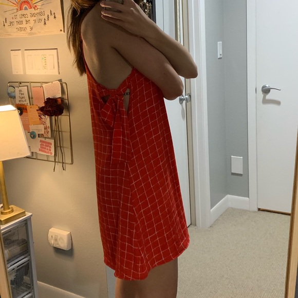 Lulus Grid Pattern Dress - Picture 5 of 5